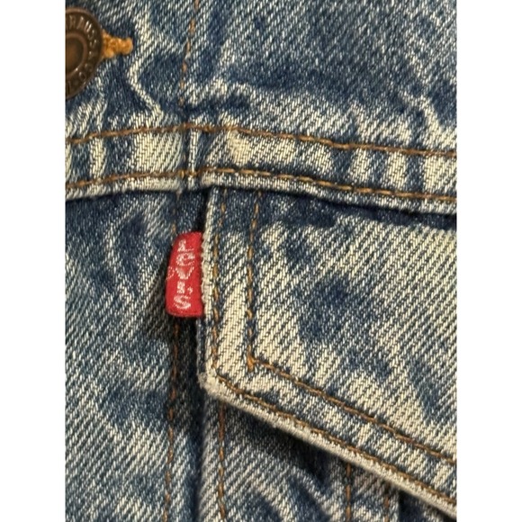 VTG Levi's Type III Trucker Denim Jean Jacket 70505 2016 USA 70s-80s Medium Wash - Picture 3 of 16